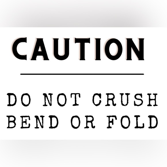 Other - Custom Made 50count Caution Stickers